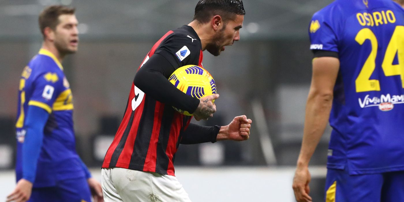 Serie A – Theo Hernandez salva il Milan in extremis